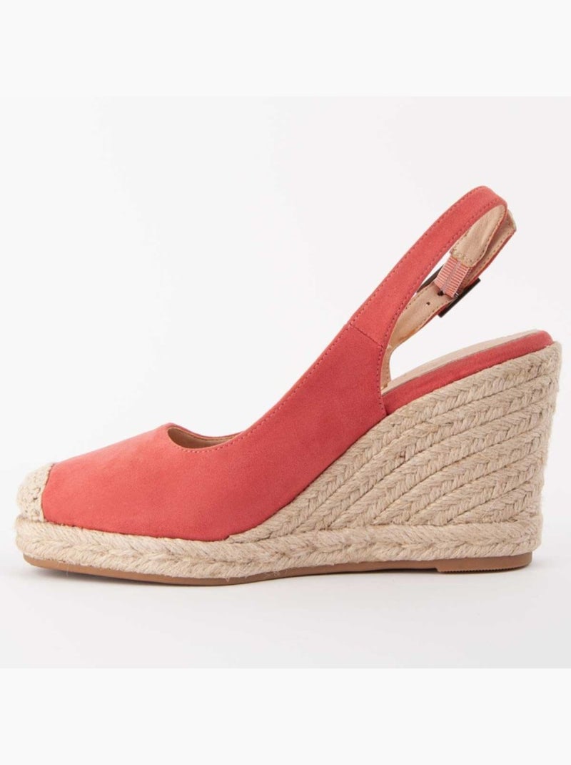 Espadrilles De Sparte Matériel Synthétique Montevita Orange - Kiabi