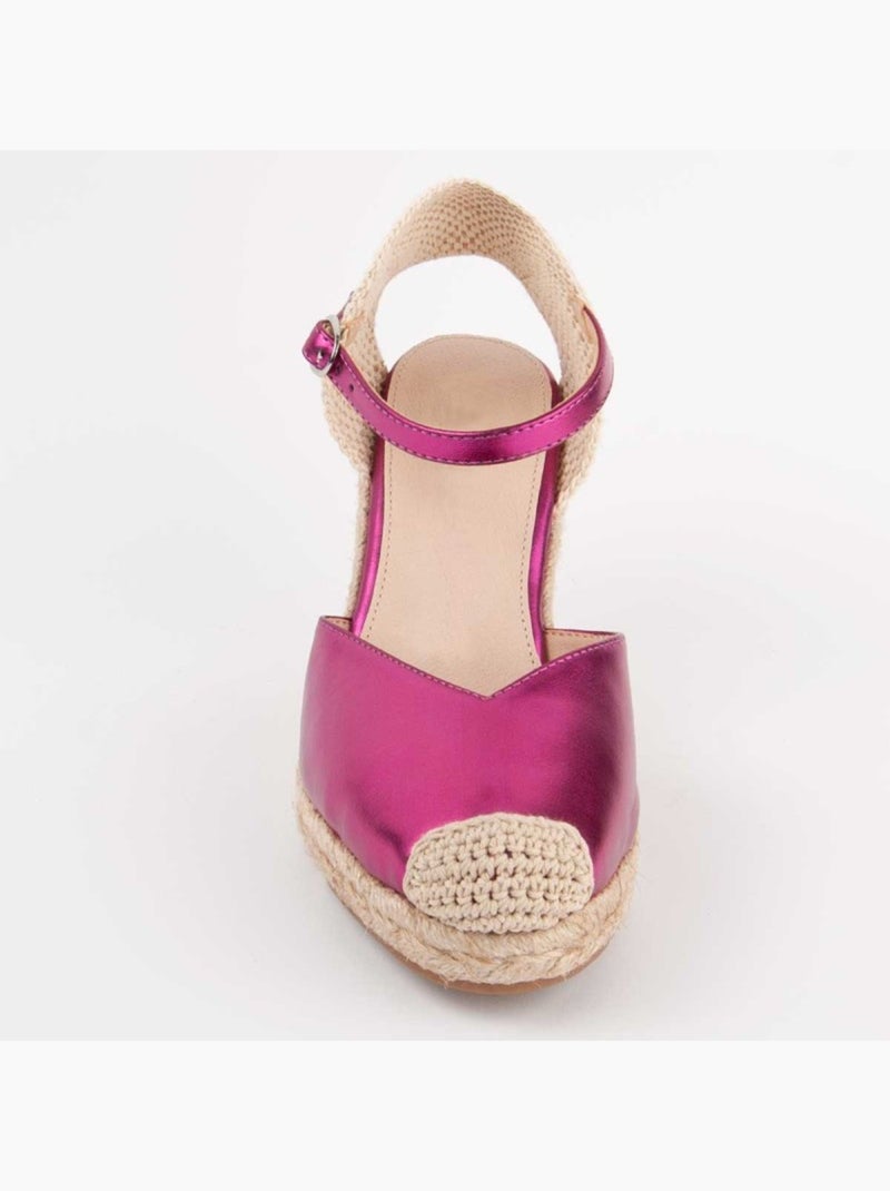 Espadrilles De Sparte Matériel Synthétique Montevita Rose - Kiabi