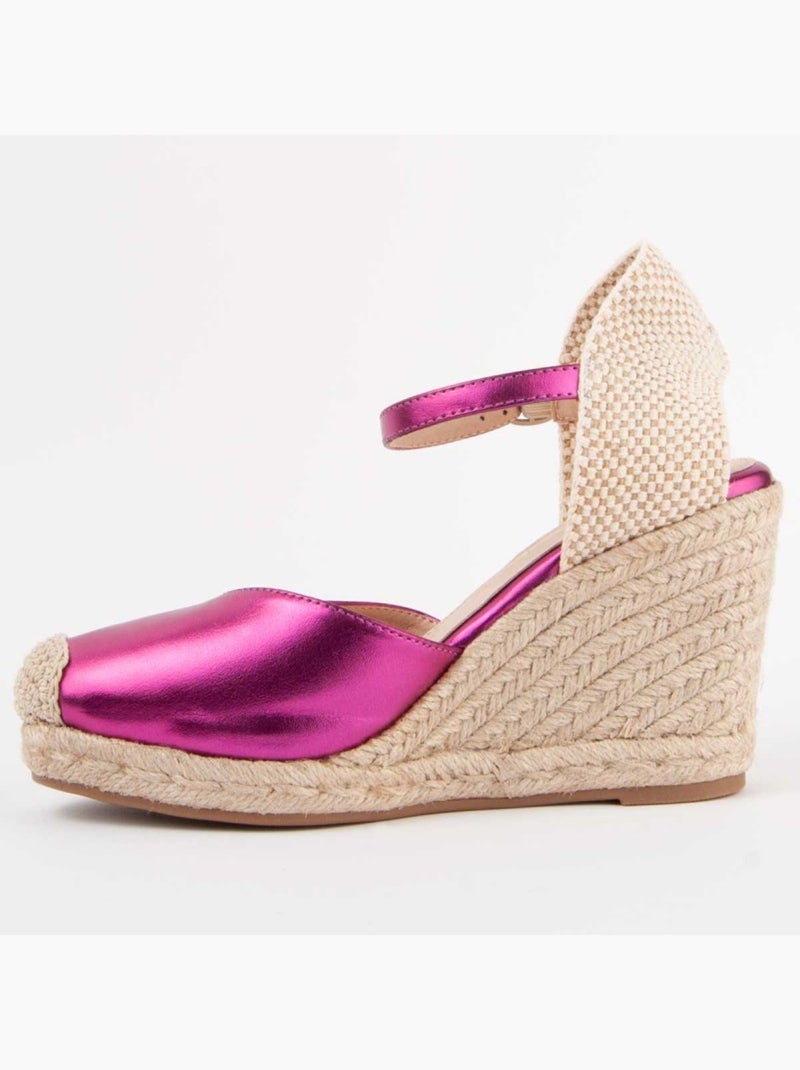 Espadrilles De Sparte Matériel Synthétique Montevita Rose - Kiabi