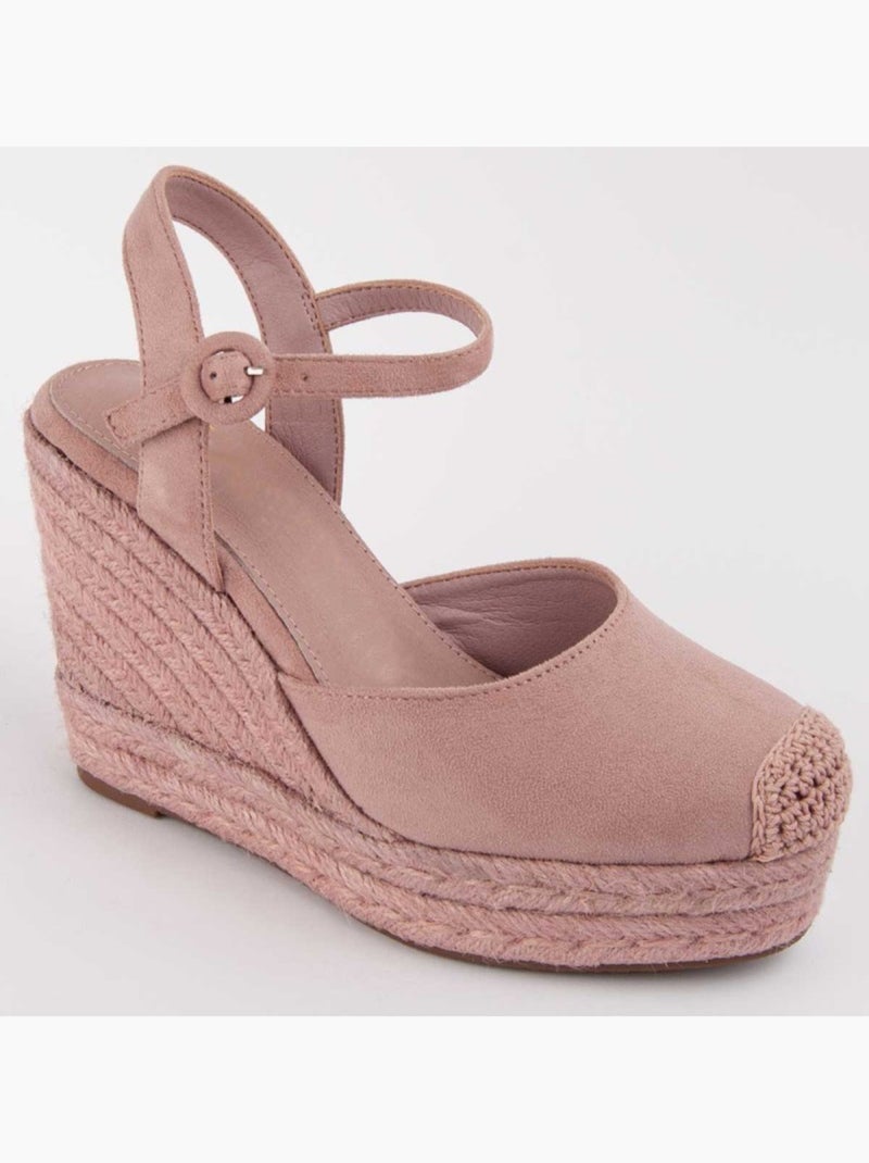 Espadrilles De Sparte Matériel Synthétique Montevita Rose - Kiabi