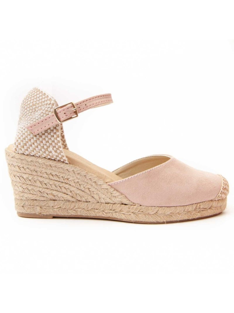 Espadrilles De Sparte Matériel Synthétique Montevita Rose - Kiabi