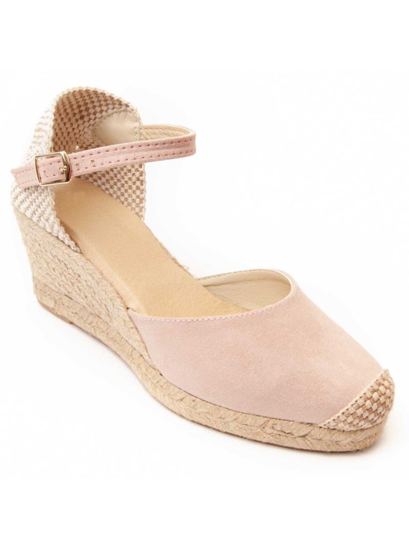Espadrilles De Sparte Matériel Synthétique Montevita Rose - Kiabi