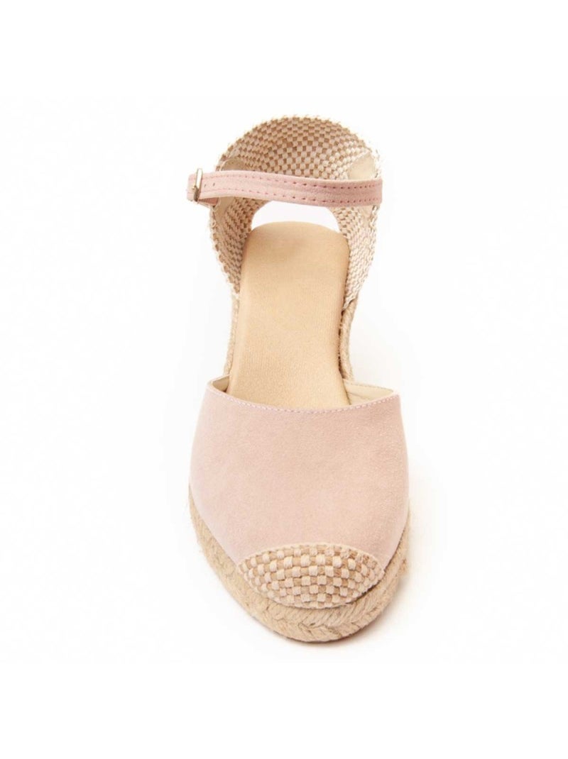 Espadrilles De Sparte Matériel Synthétique Montevita Rose - Kiabi