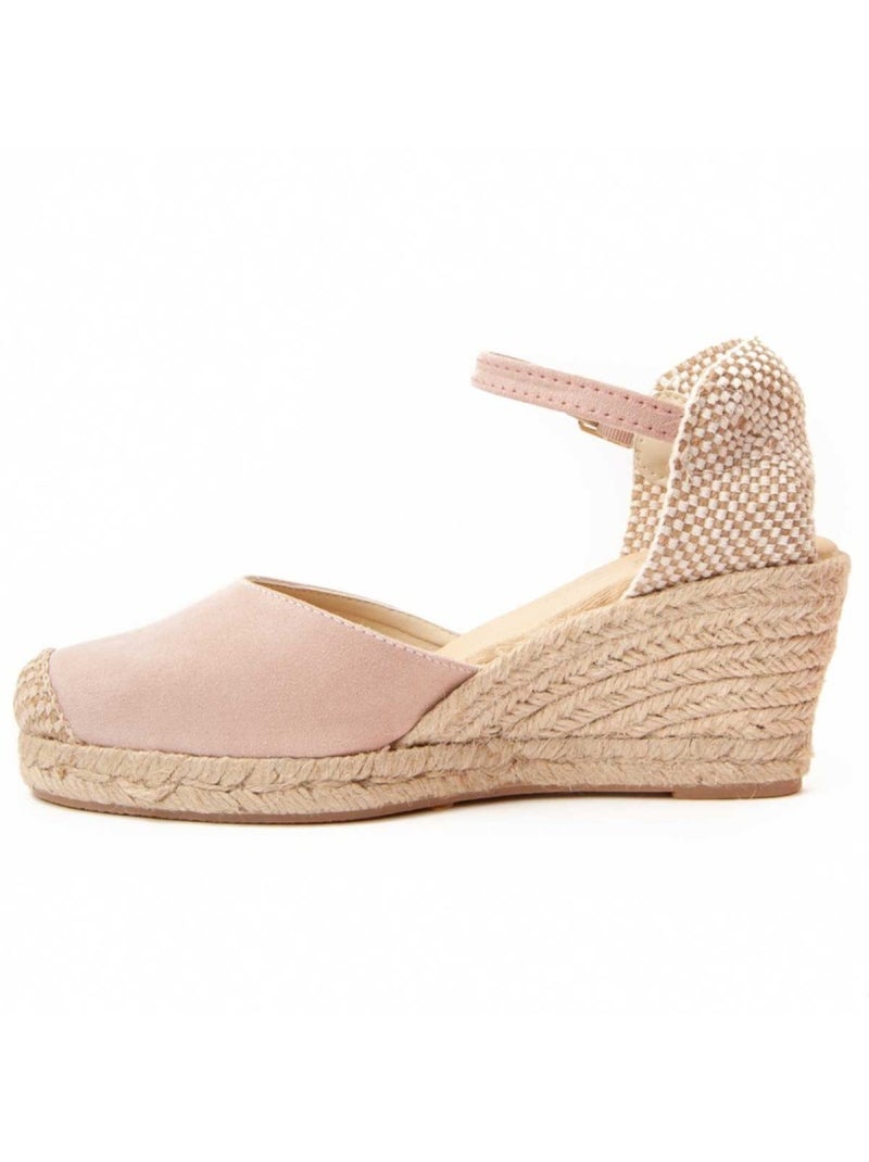 Espadrilles De Sparte Matériel Synthétique Montevita Rose - Kiabi