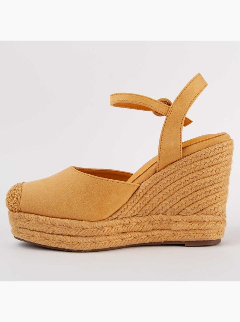 Espadrilles De Sparte Mat?riel Synth?tique Montevita Jaune - Kiabi