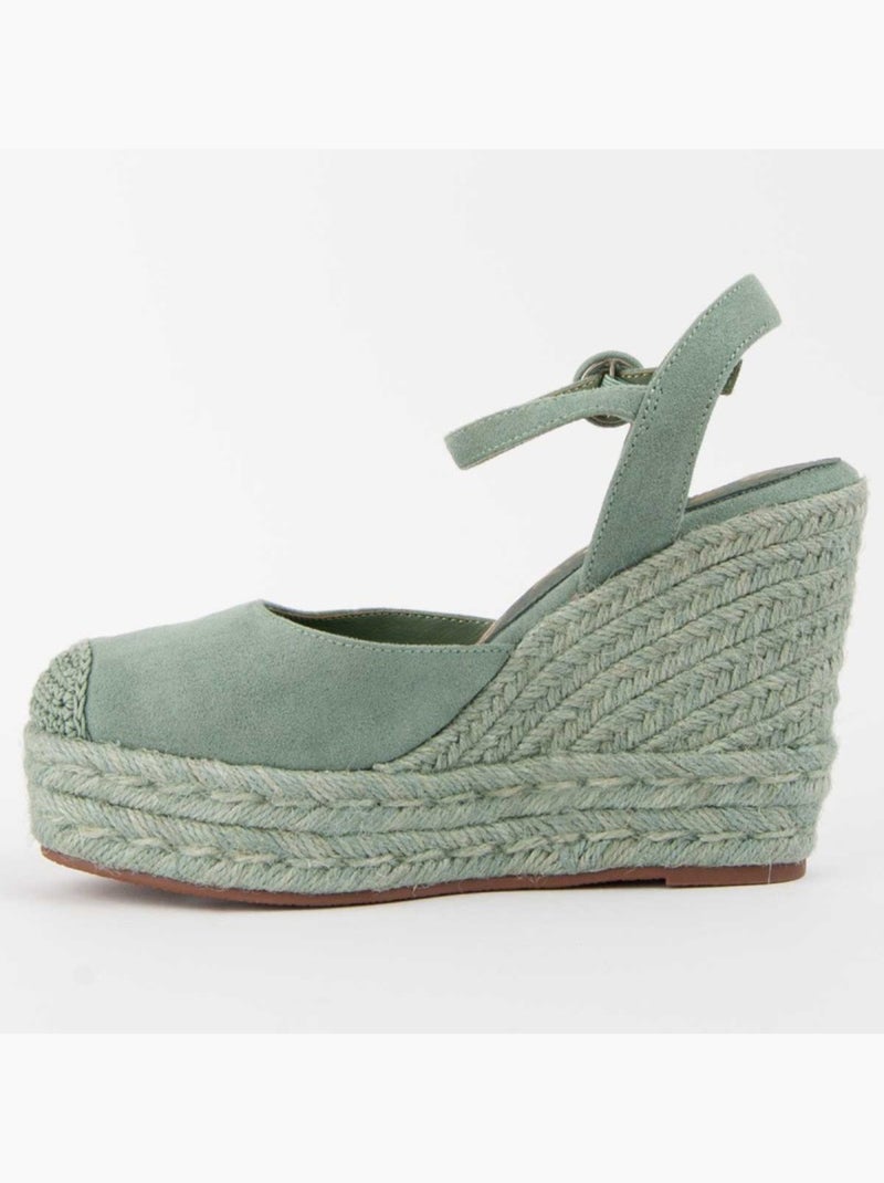 Espadrilles De Sparte Mat?riel Synth?tique Montevita Vert - Kiabi