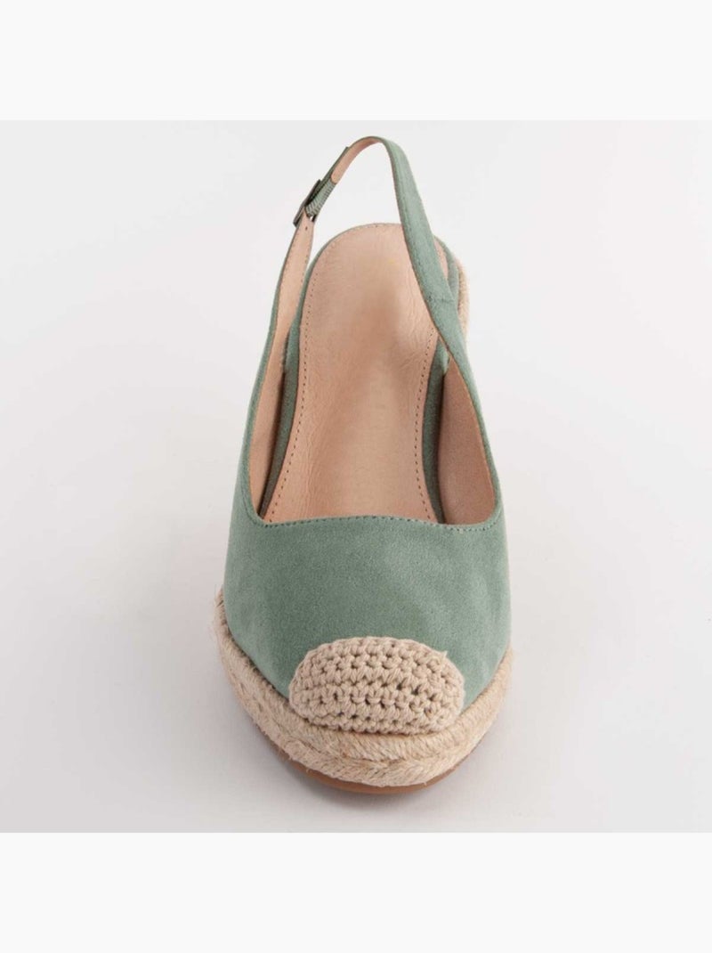 Espadrilles De Sparte Mat?riel Synth?tique Montevita Vert - Kiabi