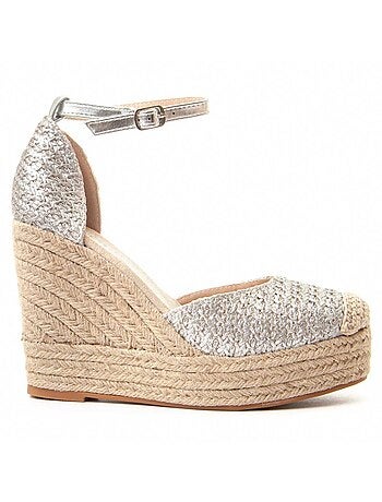 Espadrilles de Sparte SYNTHÉTIQUE ARGENT