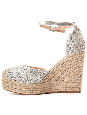 Espadrilles de Sparte SYNTHÉTIQUE ARGENT