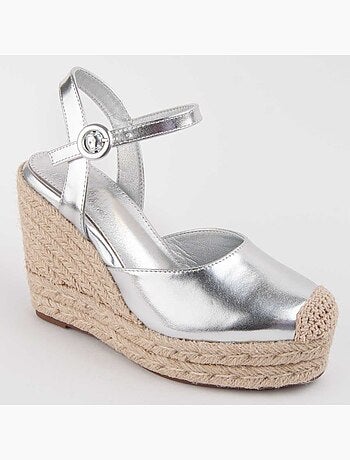 Espadrilles de Sparte SYNTHÉTIQUE ARGENT