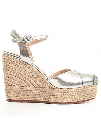 Espadrilles de Sparte SYNTHÉTIQUE ARGENT