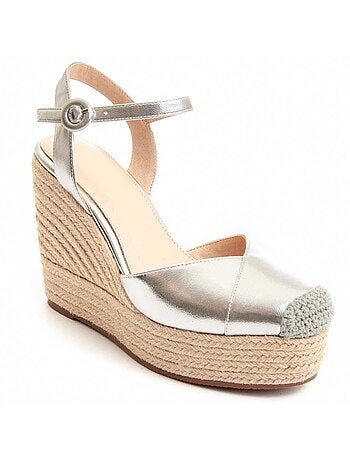 Espadrilles de Sparte SYNTHÉTIQUE ARGENT