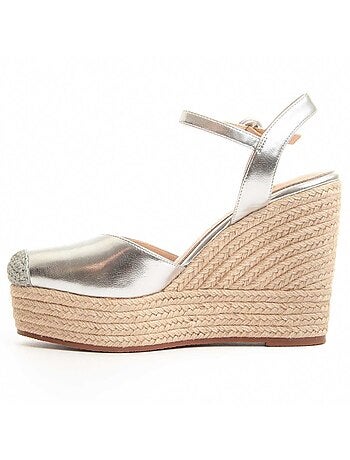 Espadrilles de Sparte SYNTHÉTIQUE ARGENT