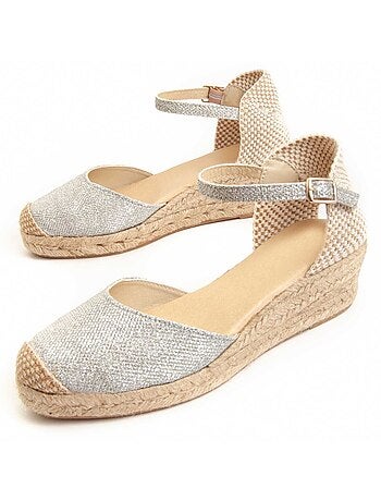 Espadrilles de Sparte SYNTHÉTIQUE ARGENT