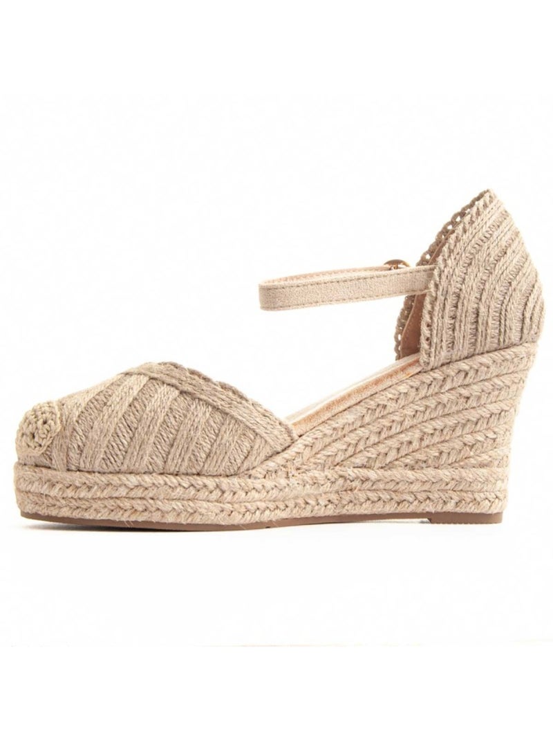 Espadrilles De Sparte Textile Montevita Beige - Kiabi