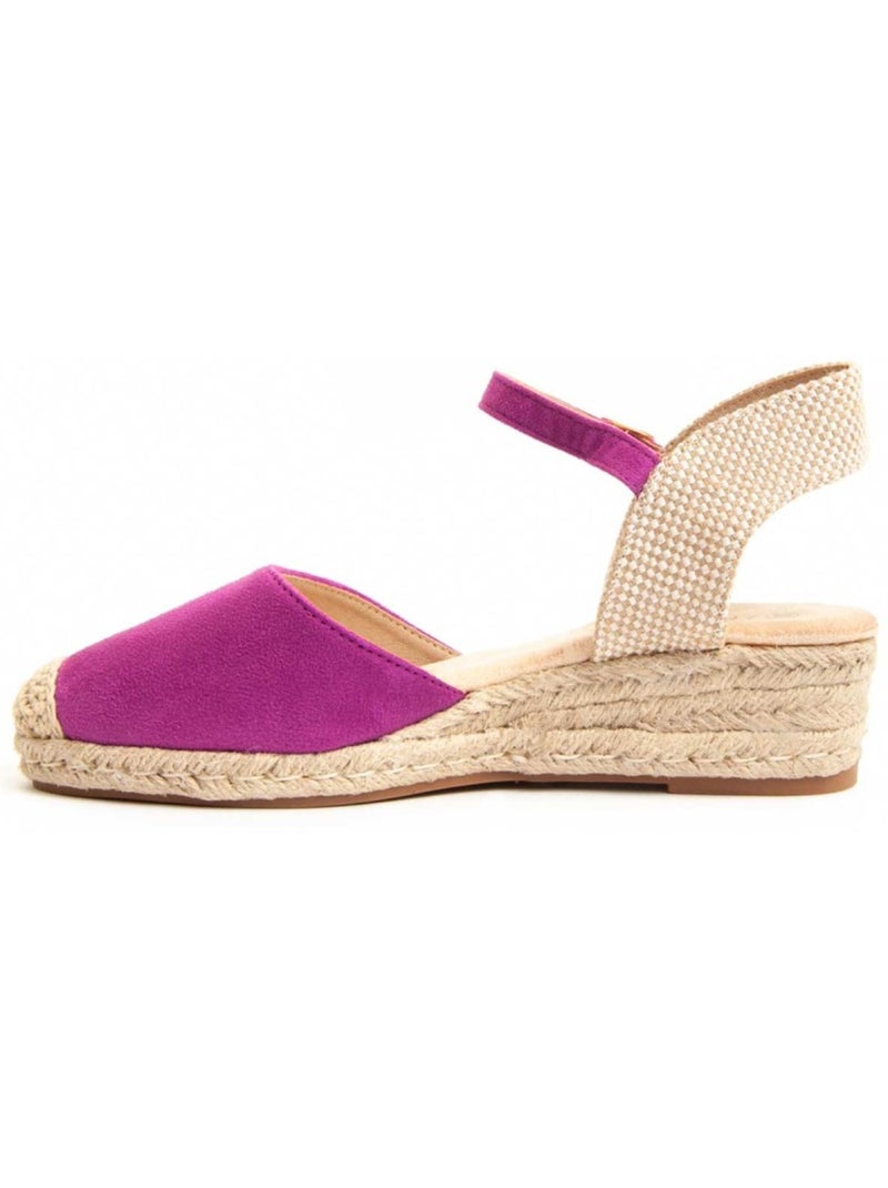 Espadrilles De Sparte Tissu Montevita Rose - Kiabi
