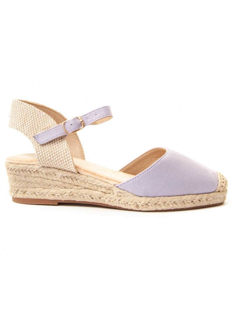 Espadrilles De Sparte Tissu Montevita Violet - Kiabi