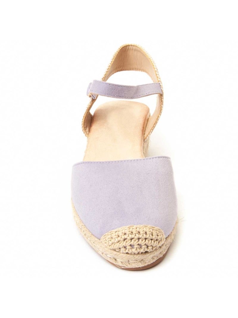 Espadrilles De Sparte Tissu Montevita Violet - Kiabi
