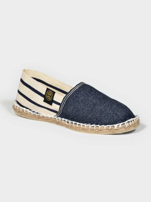 Espadrilles Denim unie - Kiabi
