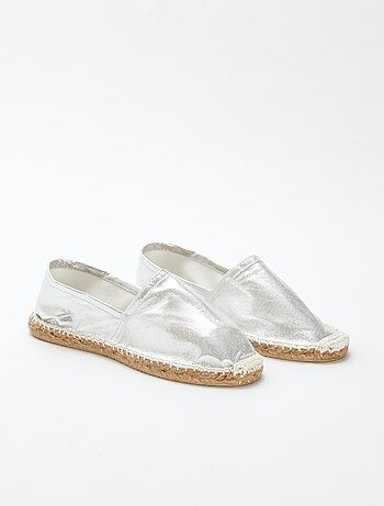 Espadrilles dorées