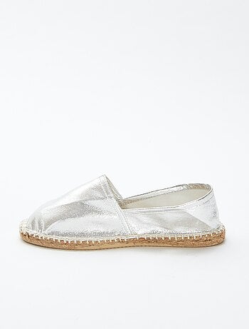 Espadrilles dorées