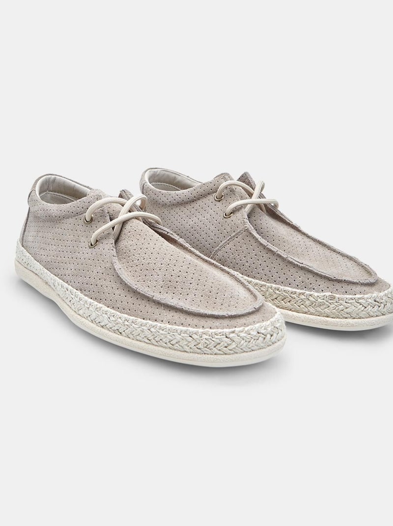 Espadrilles en daim comfortables BATA Gris - Kiabi