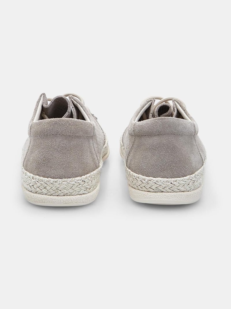 Espadrilles en daim comfortables BATA Gris - Kiabi
