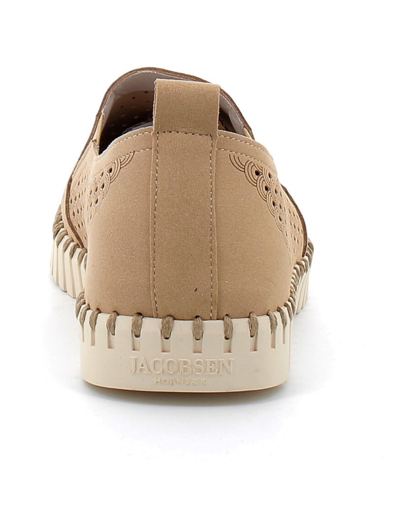 Espadrilles en Daim et eva Ilse Jacobsen Beige - Kiabi