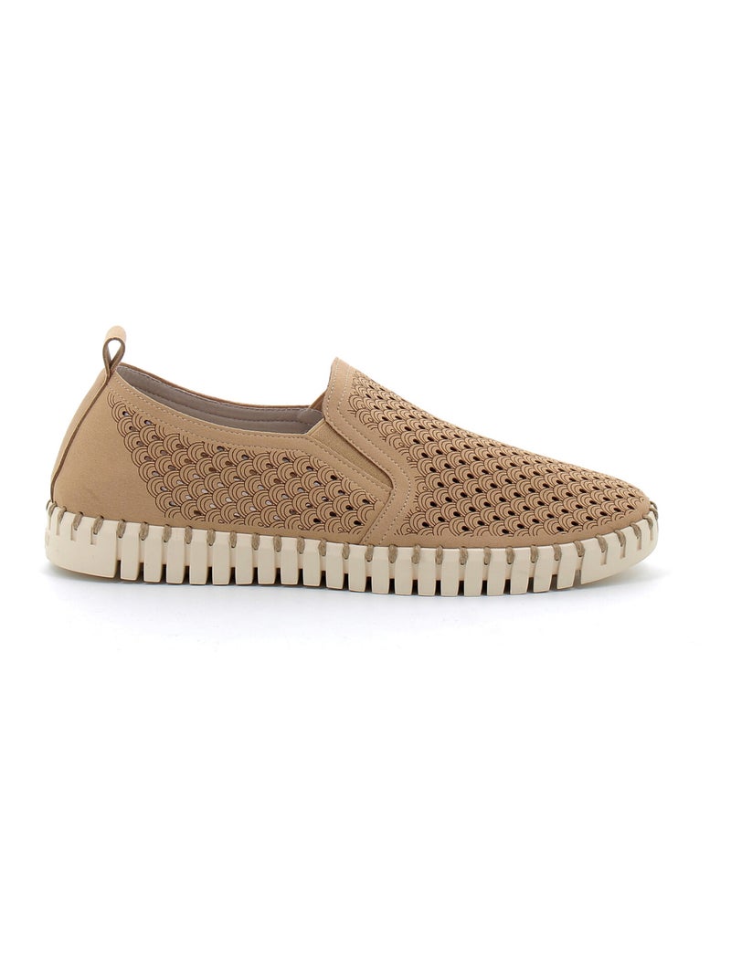 Espadrilles en Daim et eva Ilse Jacobsen Beige - Kiabi