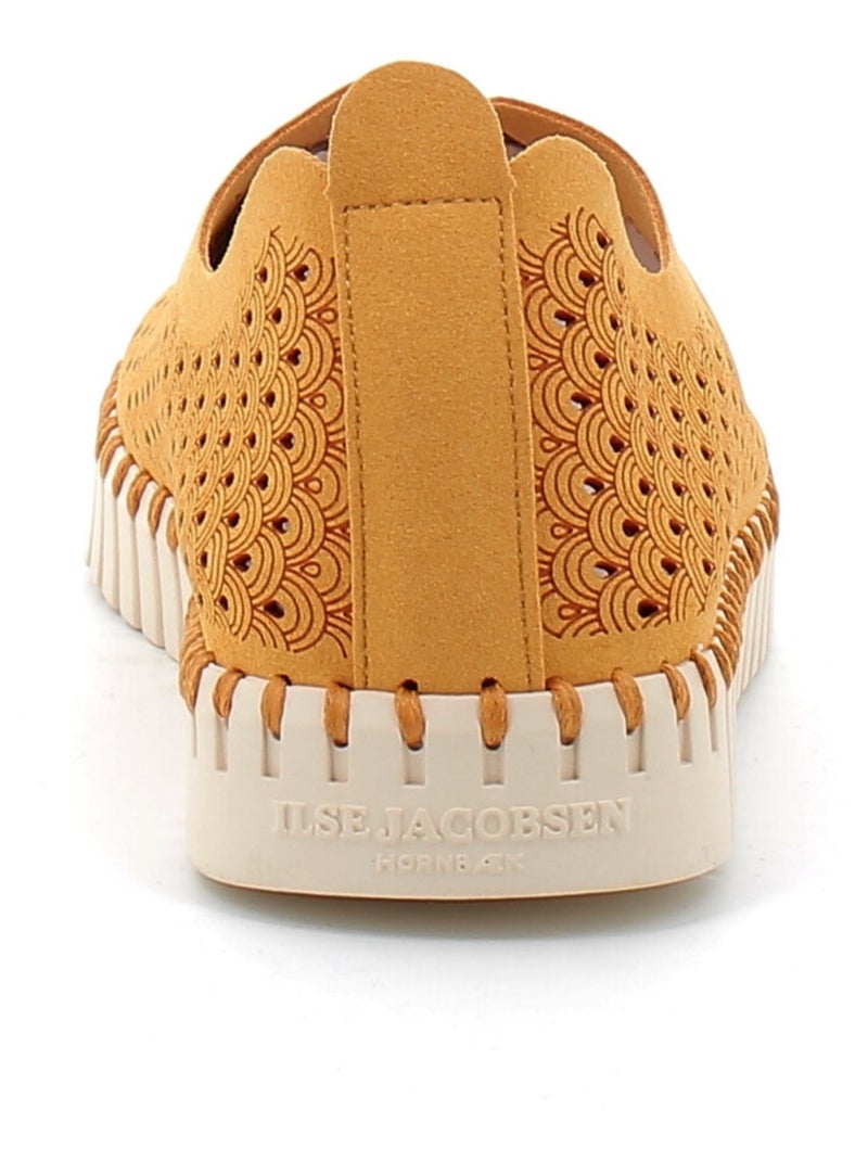 Espadrilles en Daim et eva Ilse Jacobsen Doré/or - Kiabi