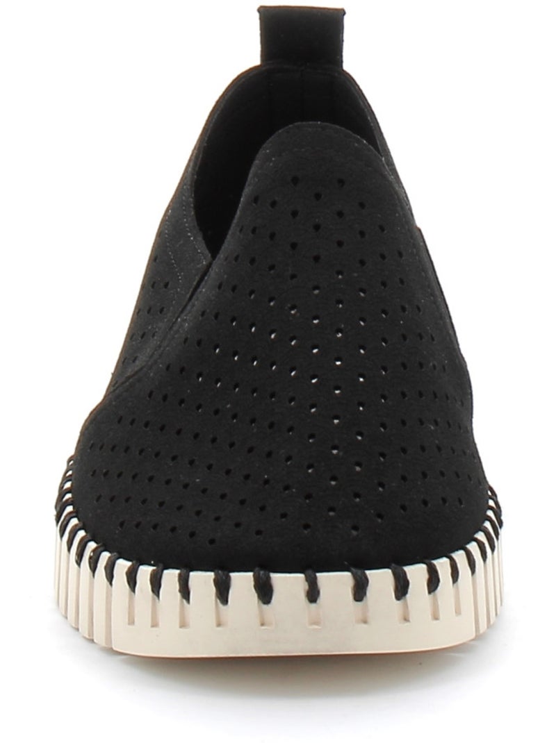 Espadrilles en Daim et eva Ilse Jacobsen Noir - Kiabi