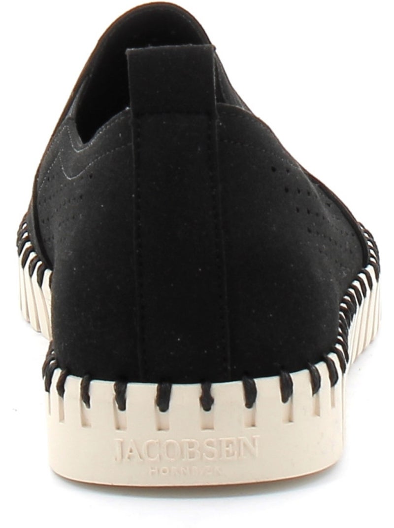 Espadrilles en Daim et eva Ilse Jacobsen Noir - Kiabi
