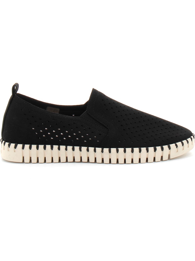 Espadrilles en Daim et eva Ilse Jacobsen Noir - Kiabi