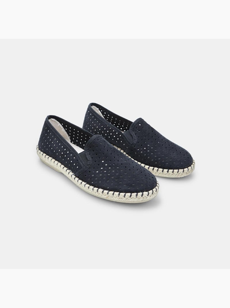 Espadrilles en jute BATA été Noir - Kiabi