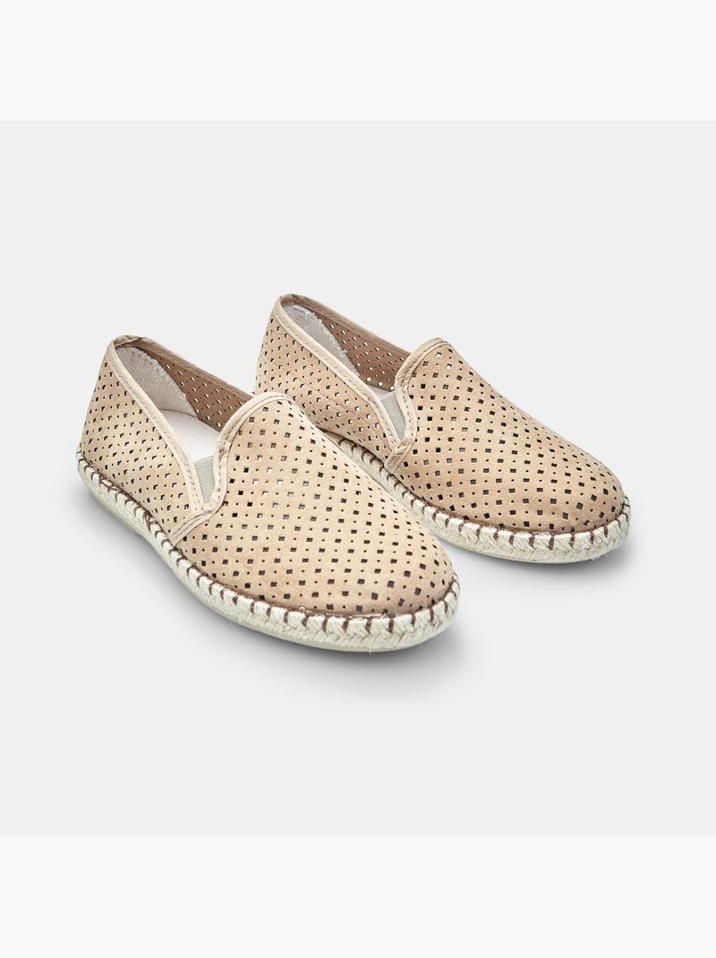 Espadrilles en jute BATA été Taupe - Kiabi
