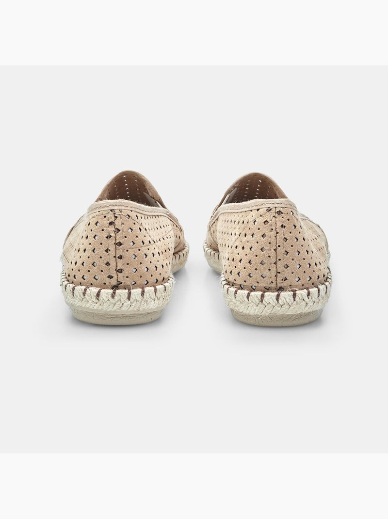 Espadrilles en jute BATA été Taupe - Kiabi