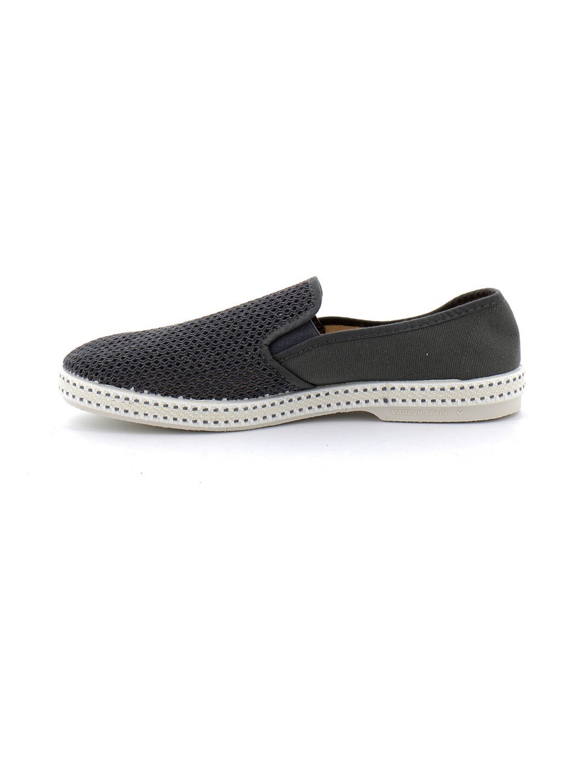 Espadrilles en Textile Rivieras Gris - Kiabi