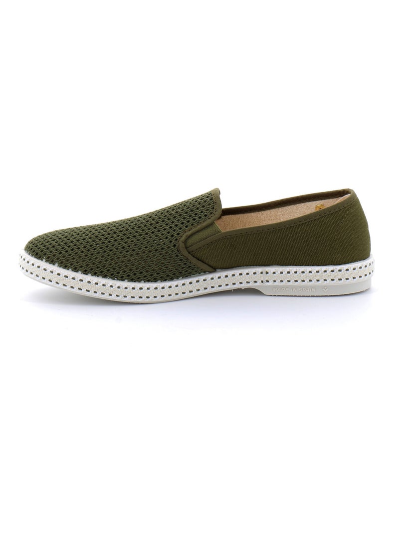 Espadrilles en Textile Rivieras Kaki - Kiabi