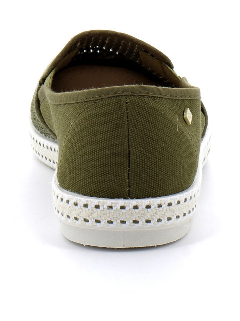 Espadrilles en Textile Rivieras Kaki - Kiabi