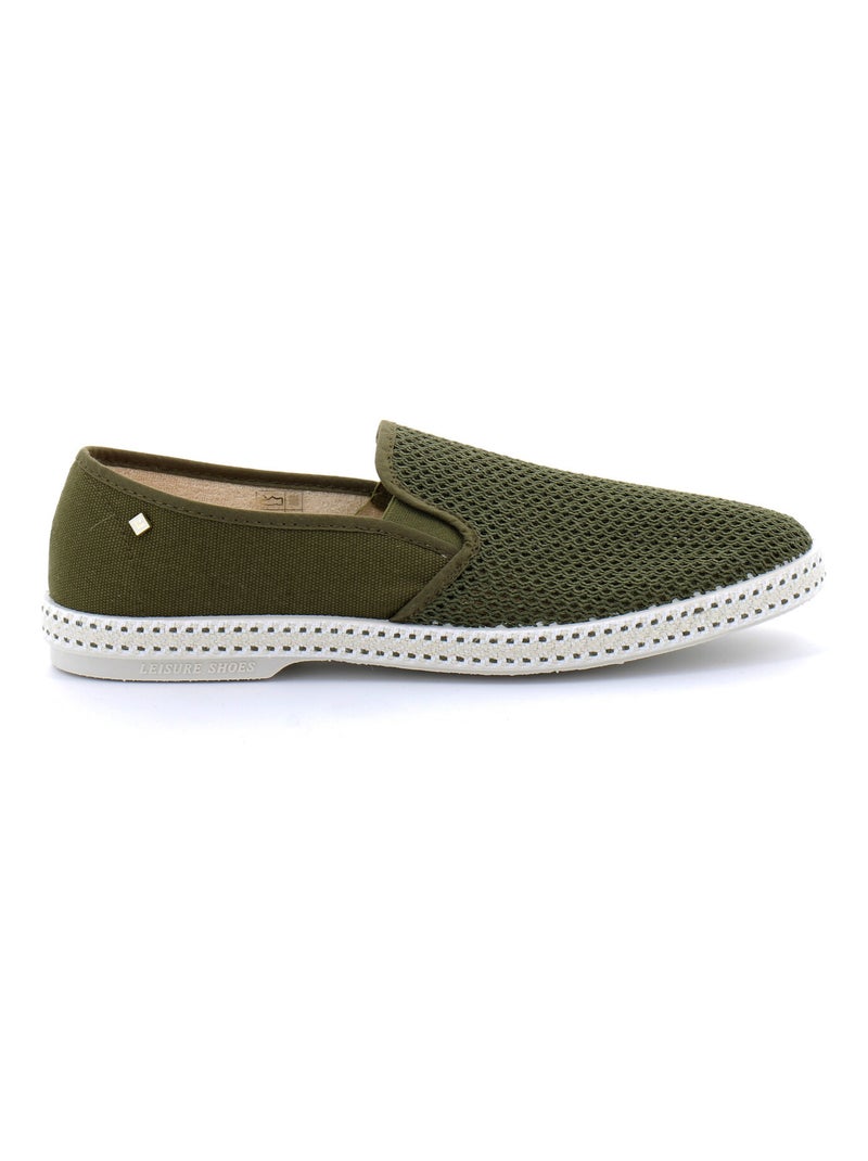 Espadrilles en Textile Rivieras Kaki - Kiabi