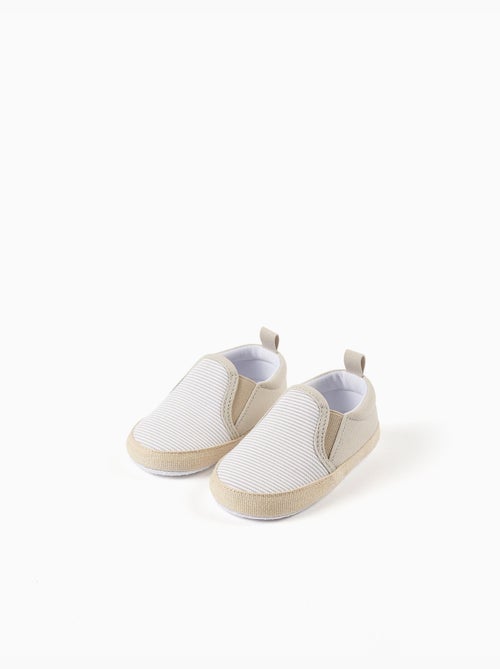 Espadrilles en toile à rayures - Kiabi