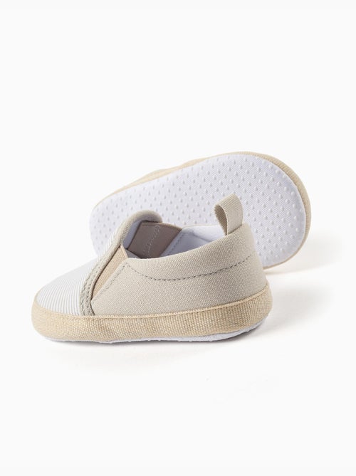Espadrilles en toile à rayures - Kiabi