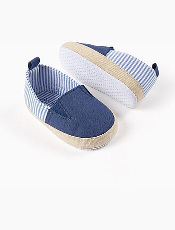 Espadrilles en toile à rayures