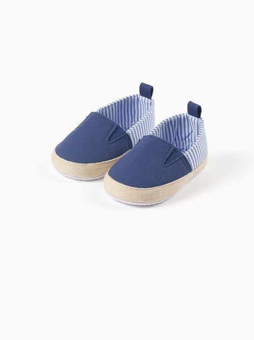 Espadrilles en toile à rayures - Kiabi