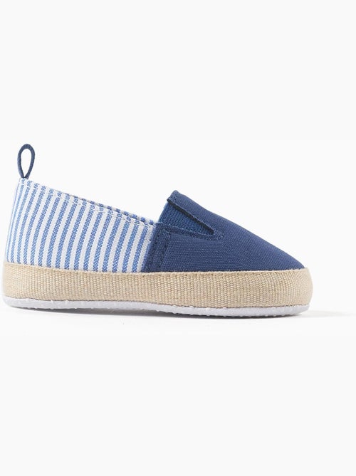 Espadrilles en toile à rayures - Kiabi