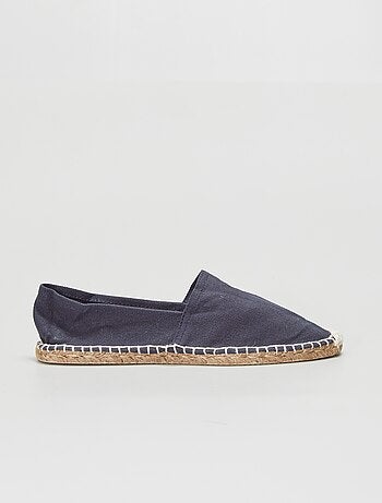 Mocassins orthopédiques en toile à semelles souples pour homme • Mon
