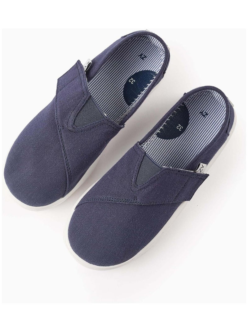 Espadrilles en Toile Bleu foncé - Kiabi