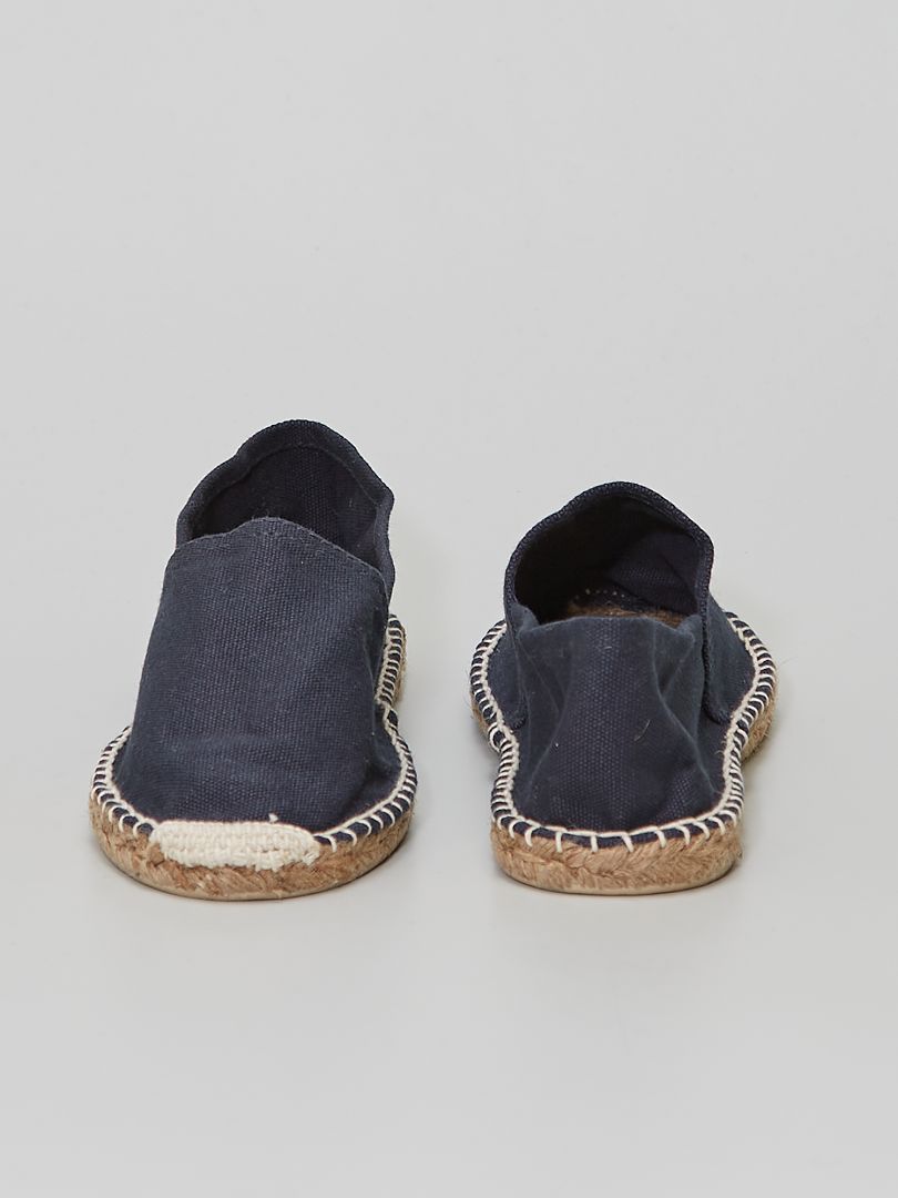 espadrille femme bleu marine