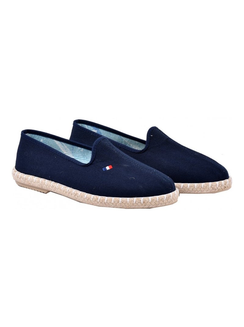 Espadrilles en Toile semelle antidérapante Bleu marine - Kiabi