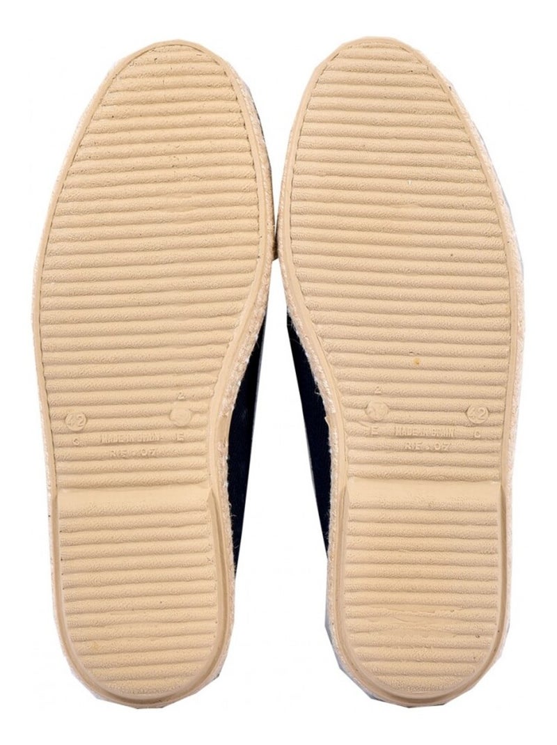 Espadrilles en Toile semelle antidérapante Bleu marine - Kiabi